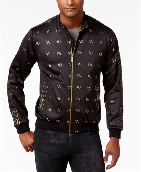 mens versace jackets|versace jeans couture jacket men's.